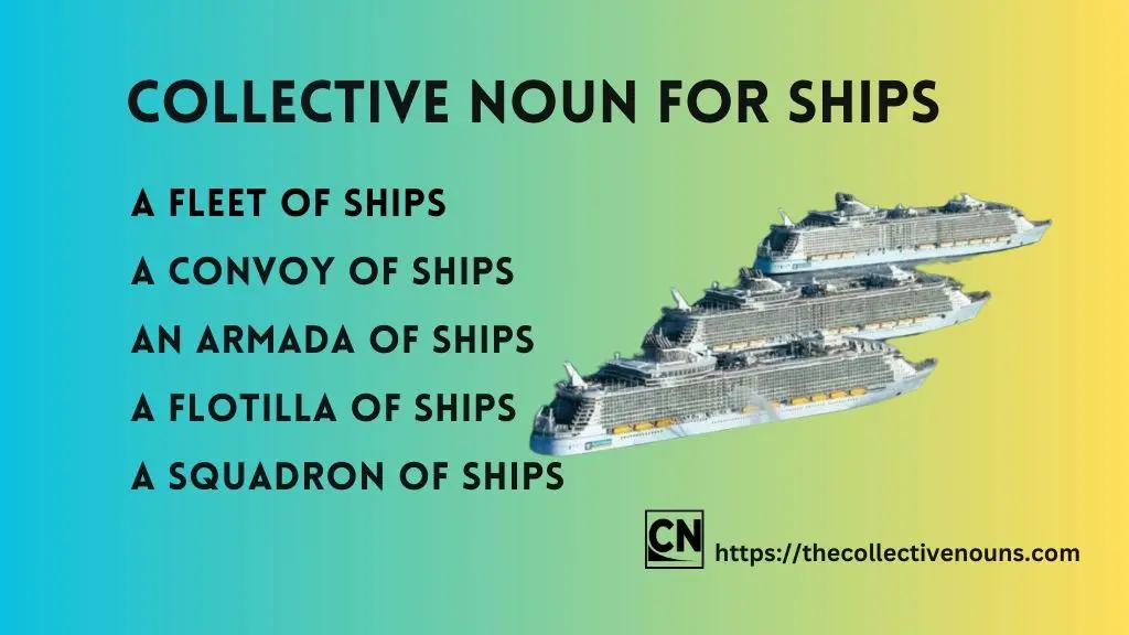 What Is Collective Noun For Ships 