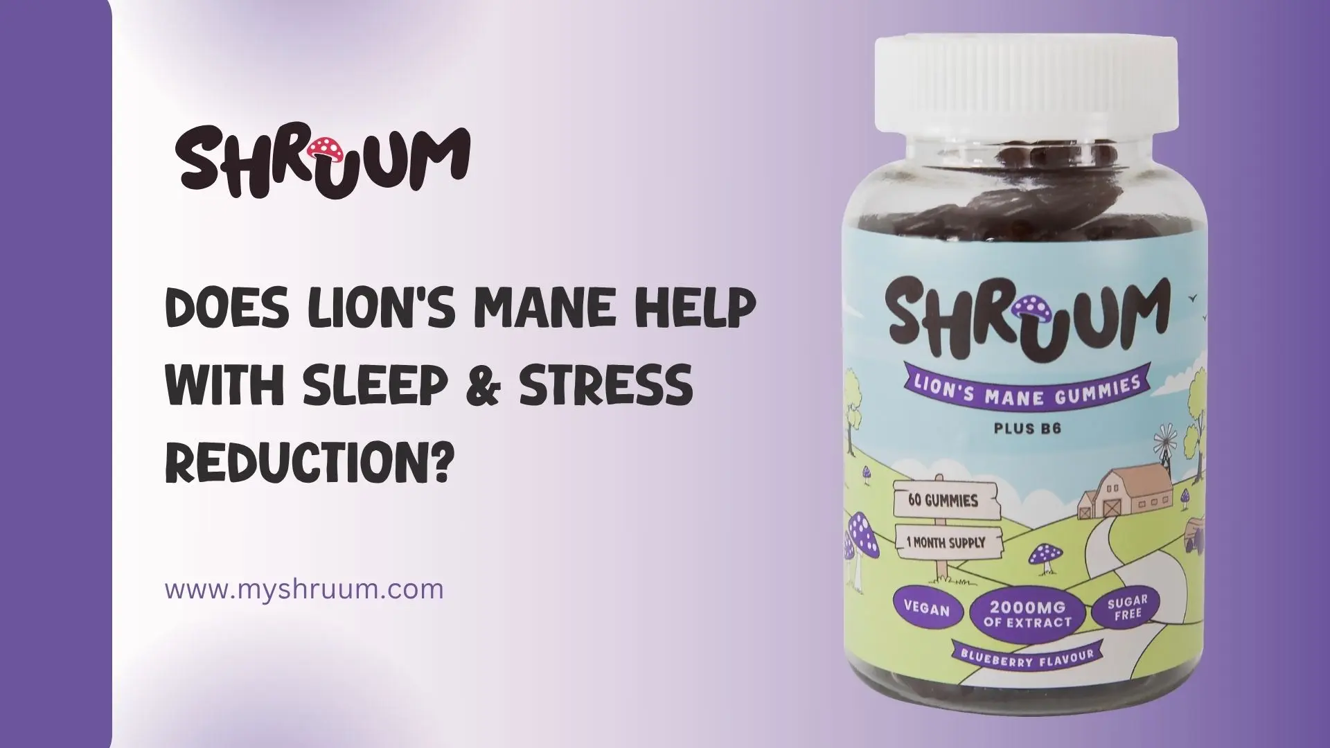 Does Lion’s Mane Help with Sleep & Stress Reduction