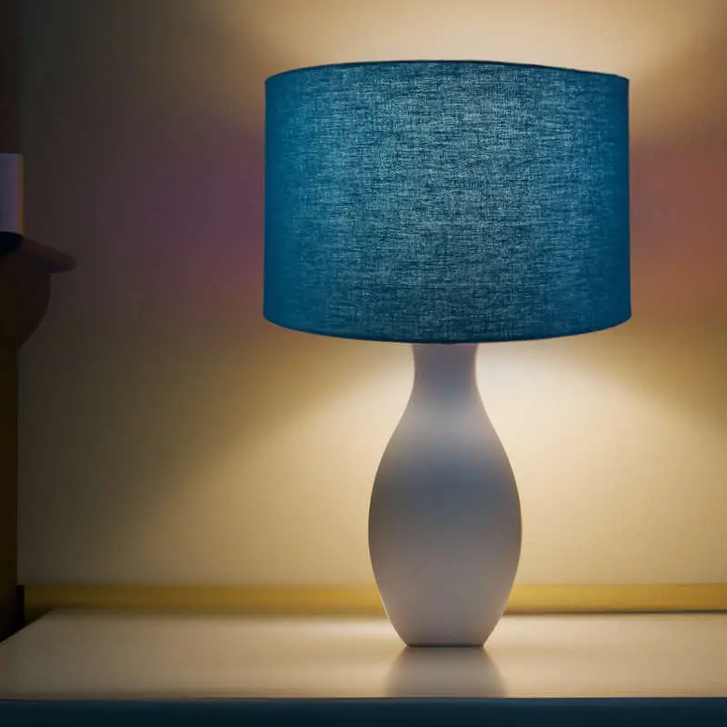 Go Big and Bold Decorating with Extra Large Table Lamps and Blue Bedside Lights