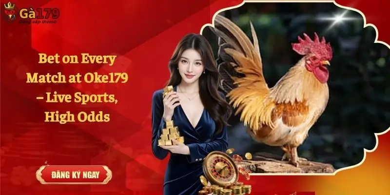 Bet on Every Match at Oke179 – Live Sports, High Odds